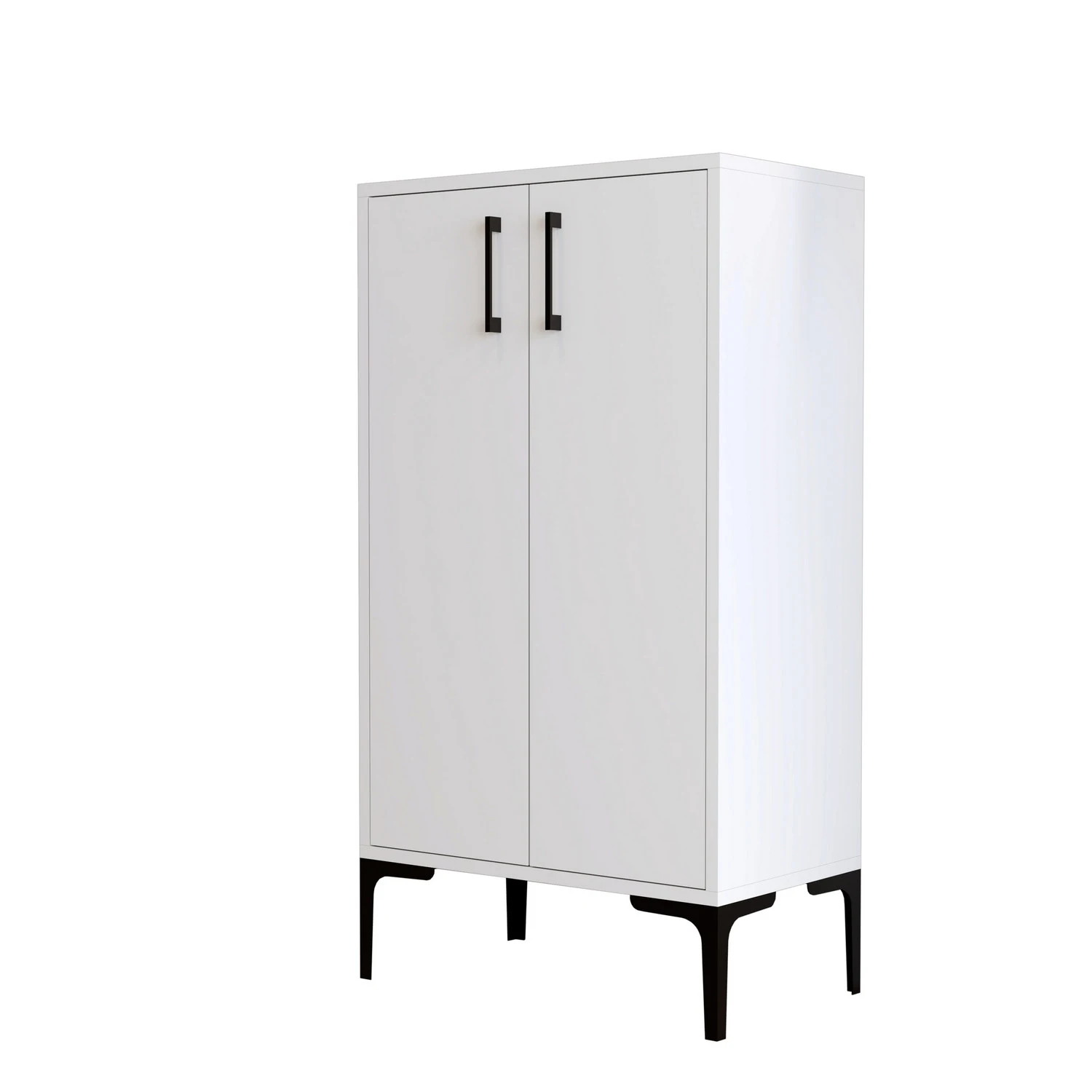 Batų spintelė, Hanah Home, balta, 60 x 111 x 35, cm