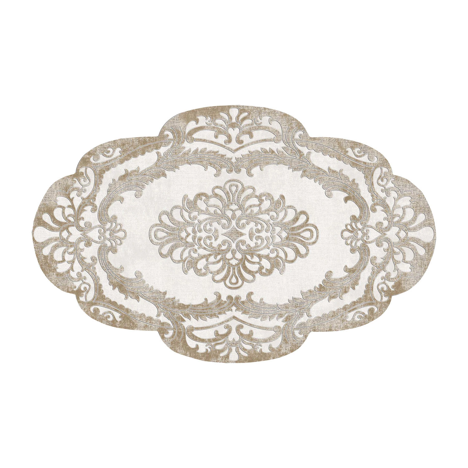 Kilimas (120 x 180), Conceptum Hypnose, smėlio spalvos Kremas Auksinis, 120 x 180, cm