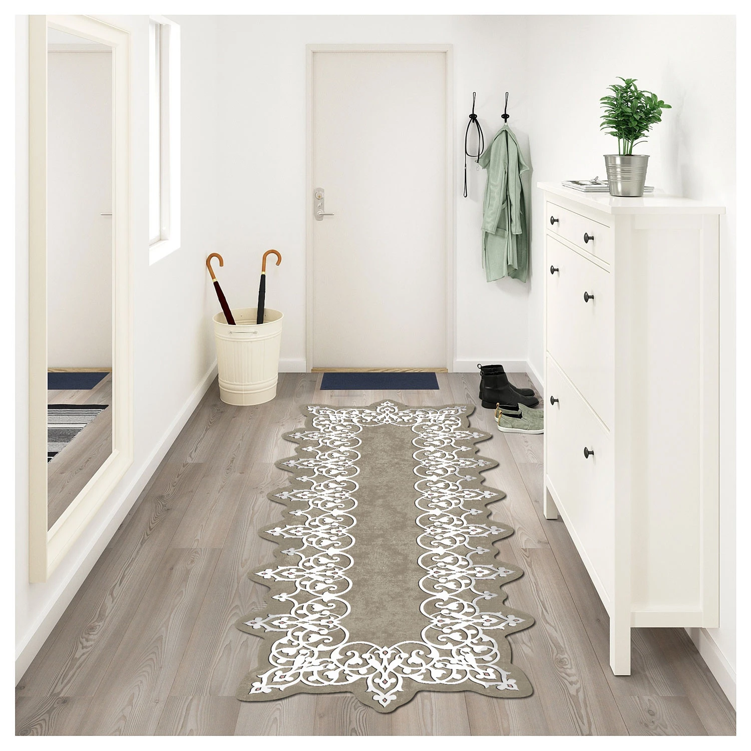 Kilimas (80 x 150), Conceptum Hypnose, kreminis, 80 x 150, cm