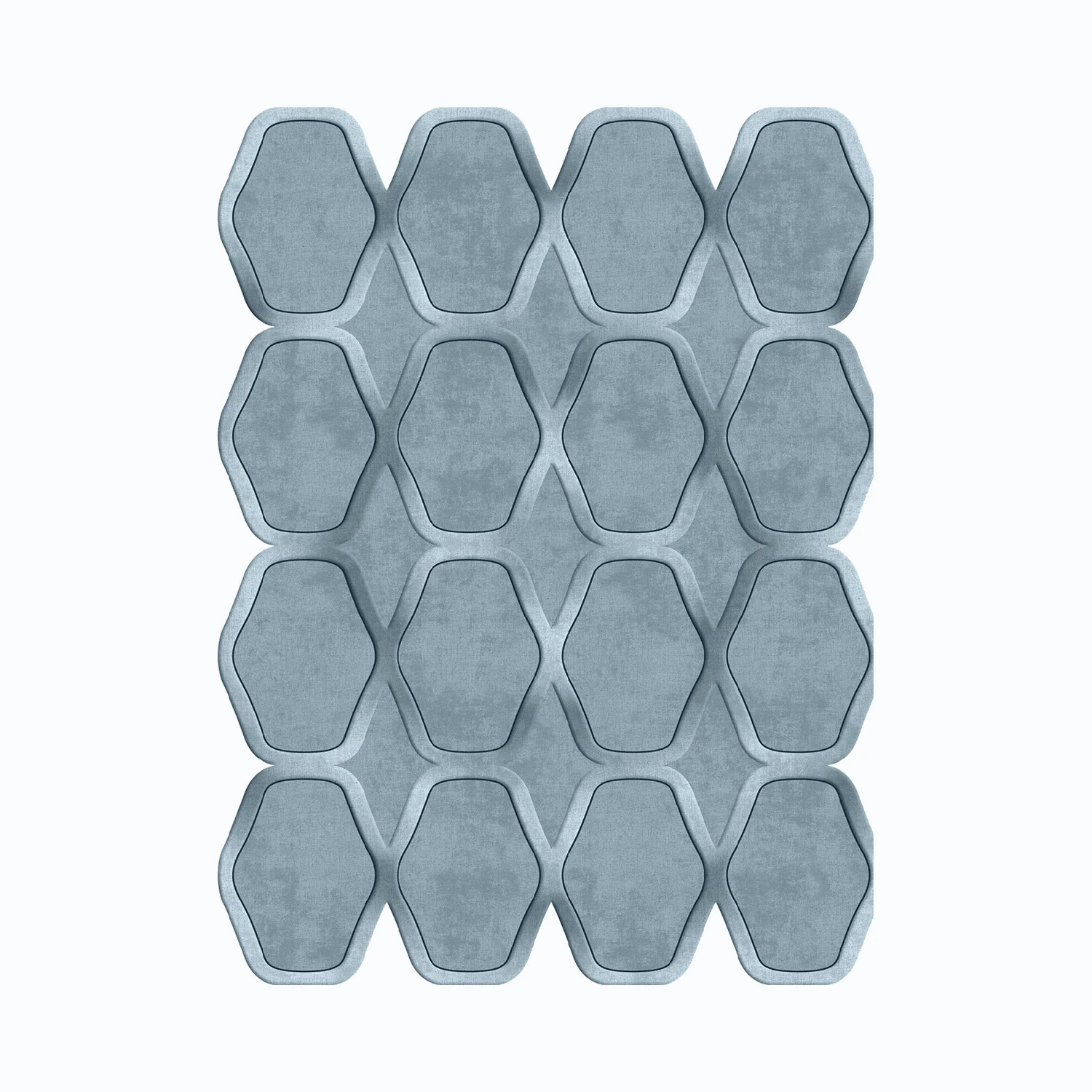Kilimas (160 x 230), Conceptum Hypnose, mėlynas, 160 x 230, cm