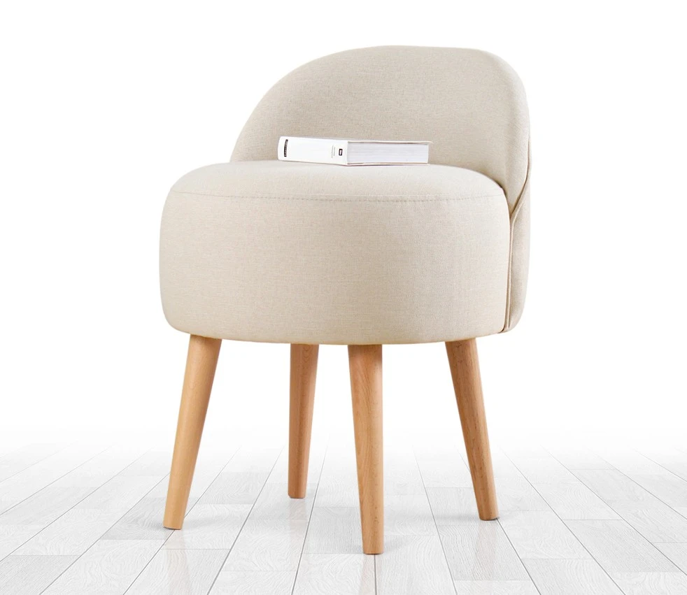 Pufas Hanah Home Corvile, kreminis, 46 x 64 x 46