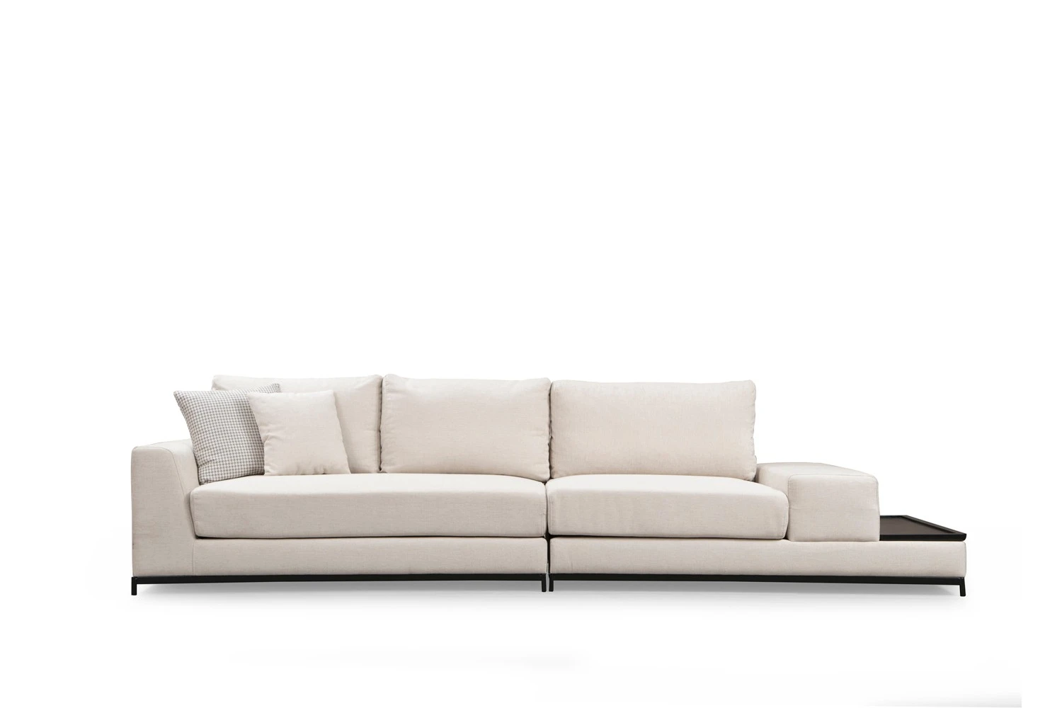 Keturių vietų sofa Hanah Home Line, smėlio spalvos, 102 x 84 x 320