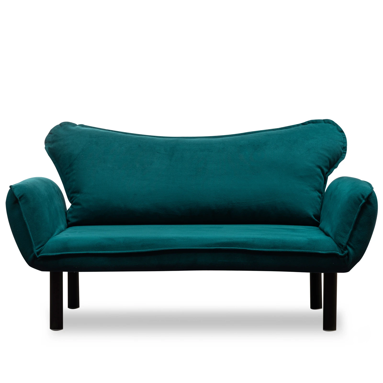 Dvivietė sofa-lova Hanah Home Chatto , benzino mėlyna, 140 x 70 x 65