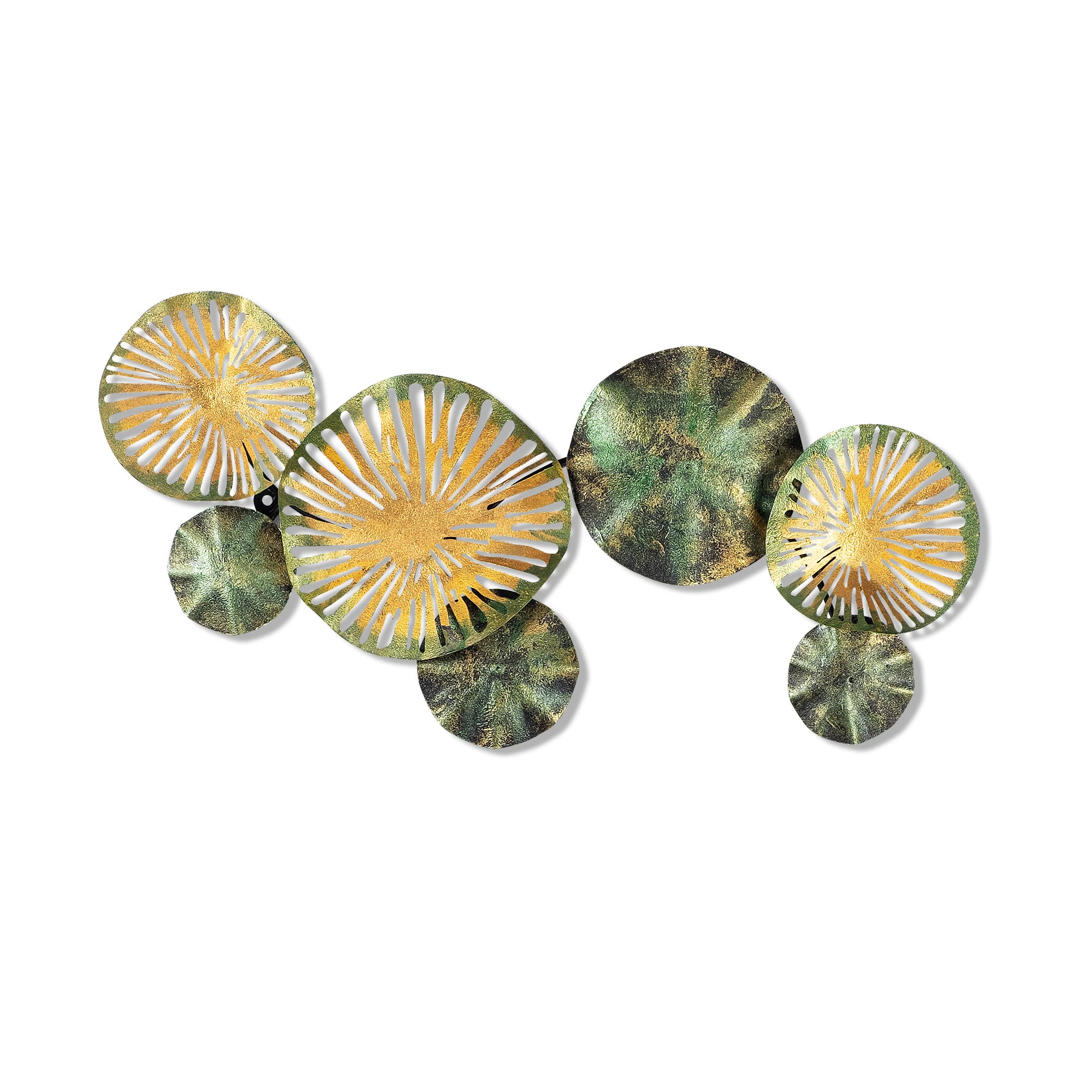 Dekoratyvinis metalinis sienų aksesuaras, Wallxpert, daugiaspalvis, 74 x 38 x 5, cm