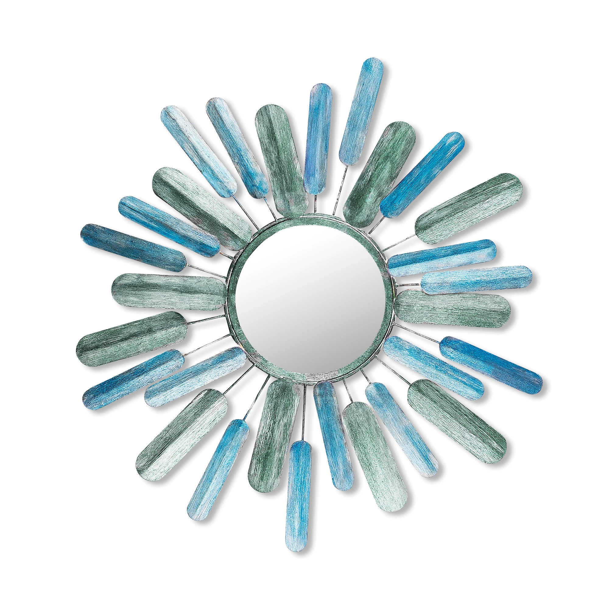 Dekoratyvinis metalinis sienų aksesuaras, Wallxpert, daugiaspalvis, 75 x 75 x 5, cm