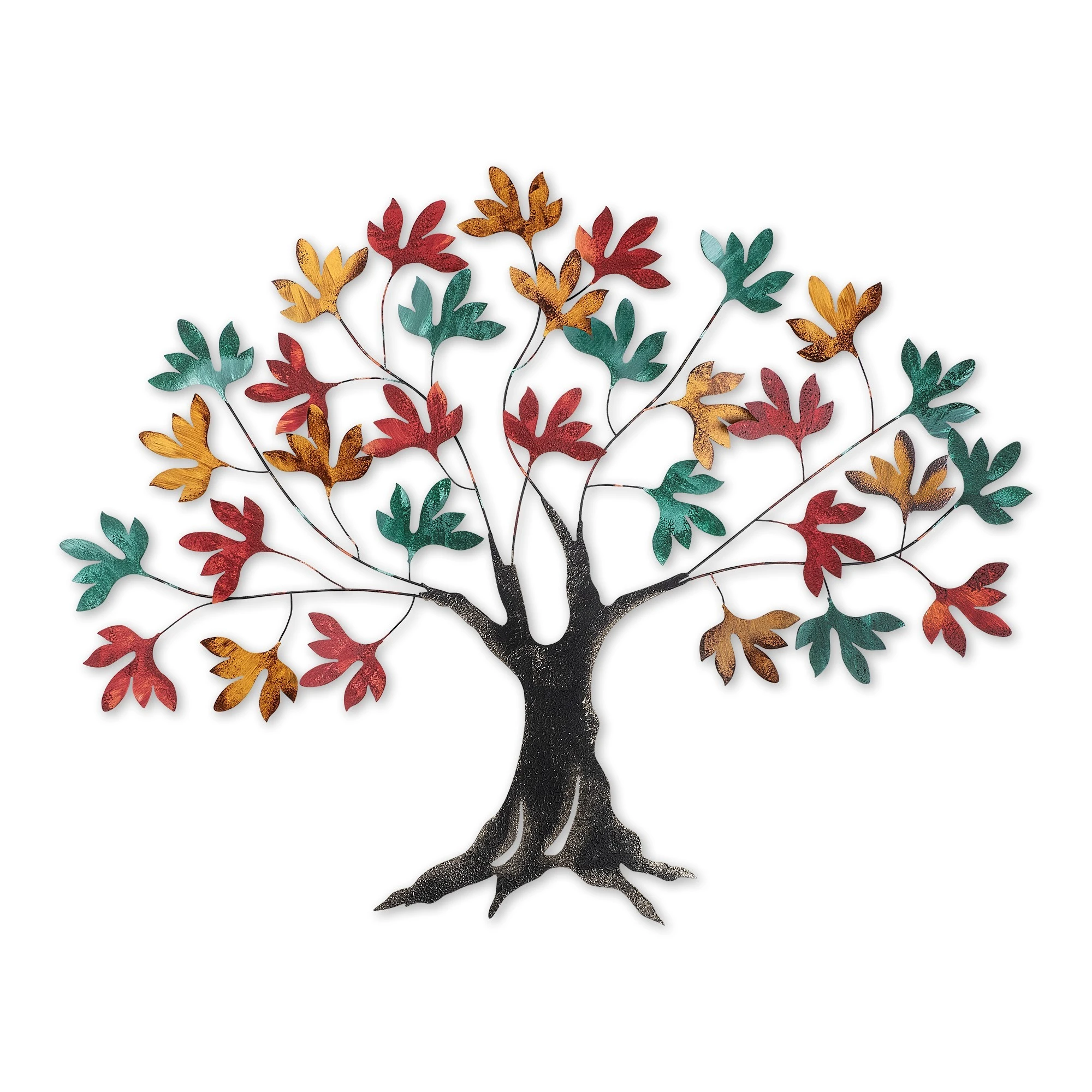 Dekoratyvinis metalinis sienų aksesuaras, Wallxpert, daugiaspalvis, 115 x 94 x 4, cm