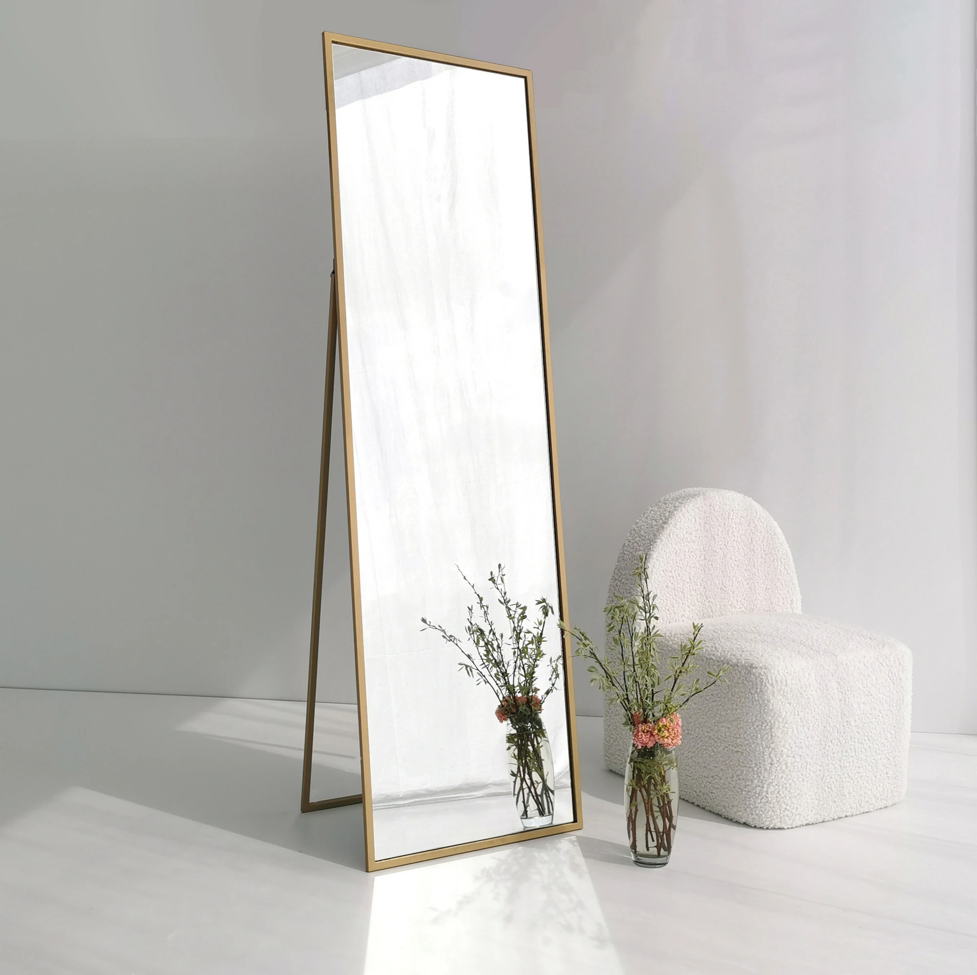 Cheval Mirror, Hanah Home, Auksinis, 50 x 170 x 60, cm