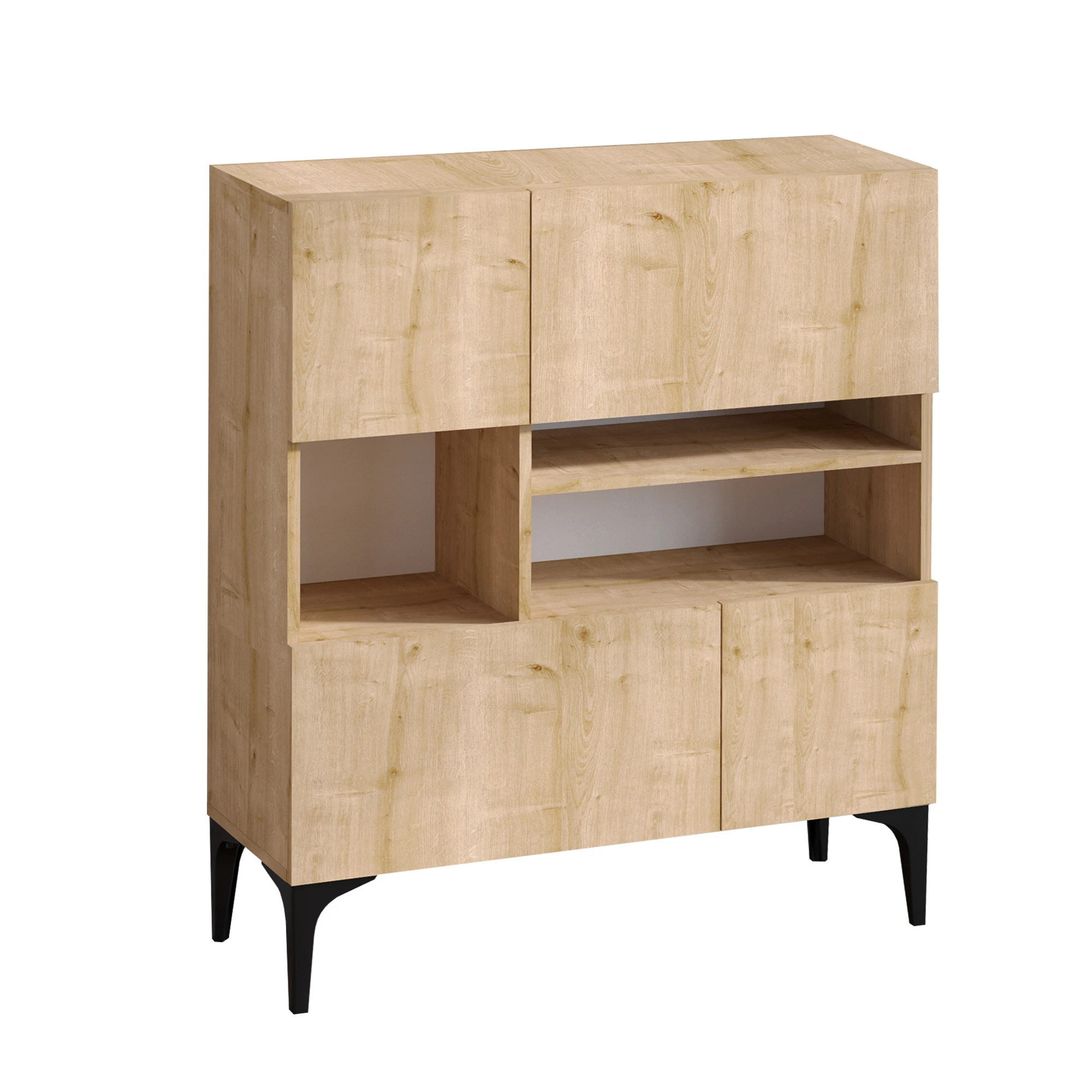 Konsolė, Hanah Home, Sapphire Oak, 100 x 35 x 125, cm