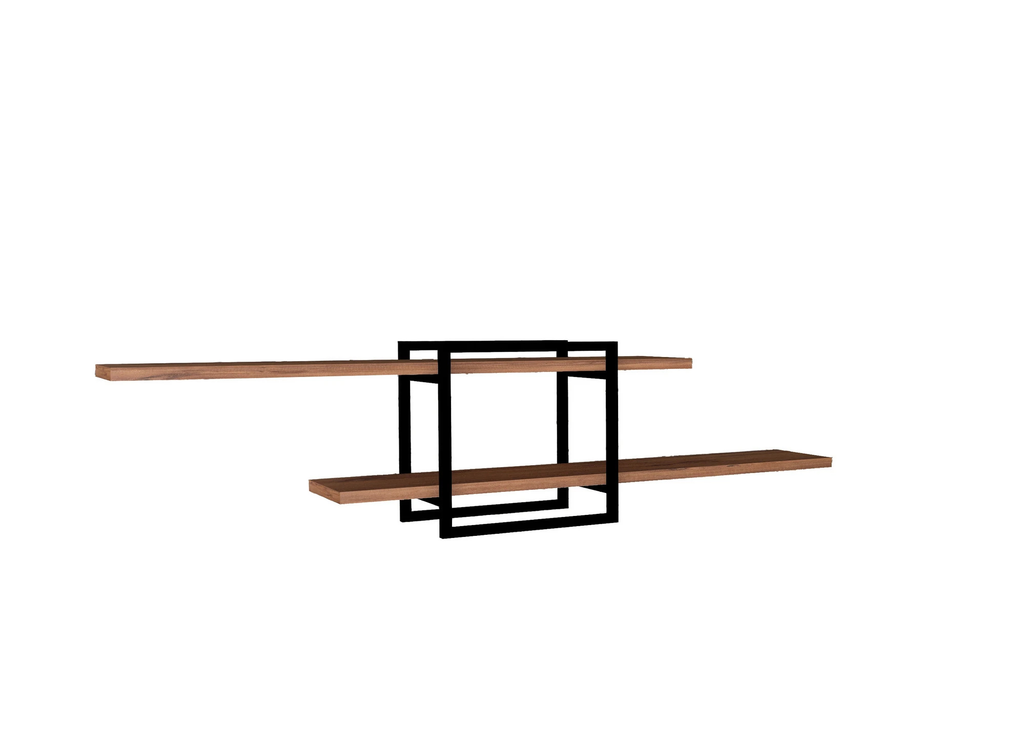 Sieninė lentyna, Hanah Home, Atlanto pušis, 120 x 30 x 18, cm