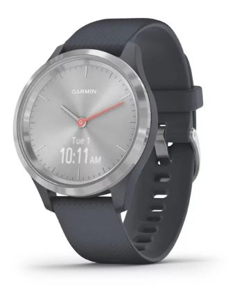 Išmanusis laikrodis Garmin Vivomove 3S 39mm  Silver/Granite Blue 010-02238-20
