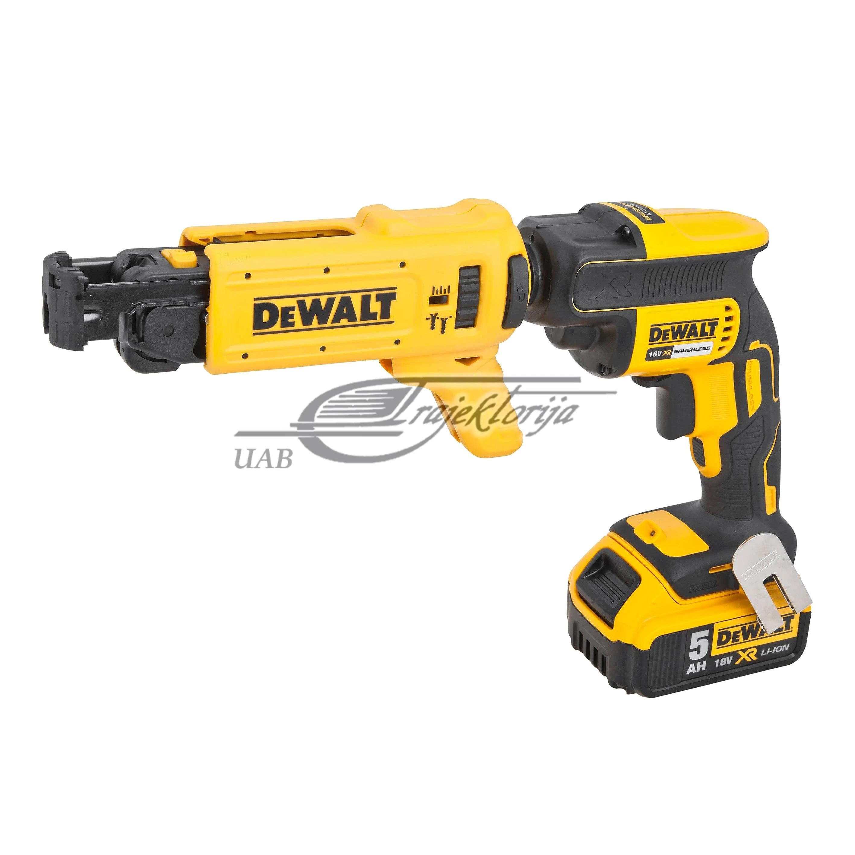 Akumuliatorinės suktukas plokštės DeWalt DCF620P2K-QW