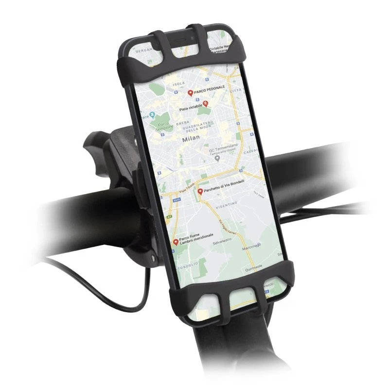 E-Go laikiklis 360° Rot elektrinis paspirtukas / dviratis iki 6,5 colio SBS Black