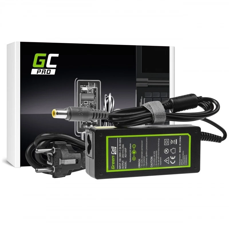 Green Cell PRO do Lenovo 65W 20V (wtyk 7.7x5.5)