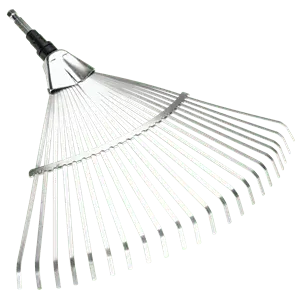 Grėblys vėduoklinis, metalinis 50 cm Gardena CS 03102-20