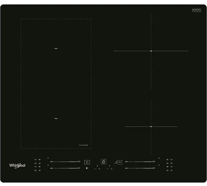Indukcinė kaitlentė Whirlpool WL S7960 NE