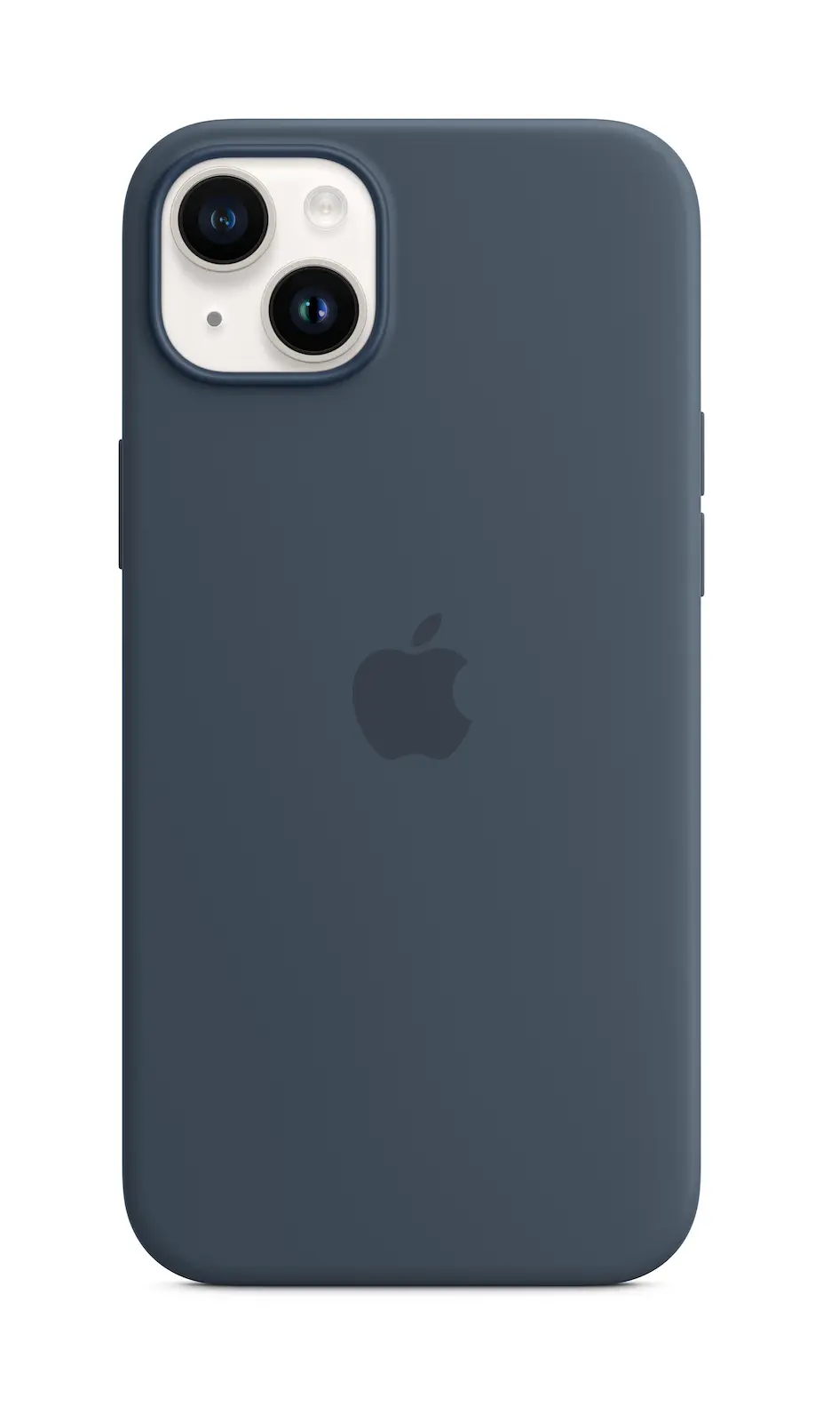 Dėklas iPhone 14 Plus Silicone Case with MagSafe - Storm Blue