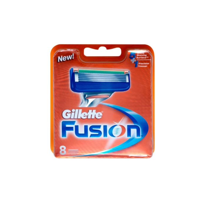 Gillette Fusion spare blades for shaving 8pcs