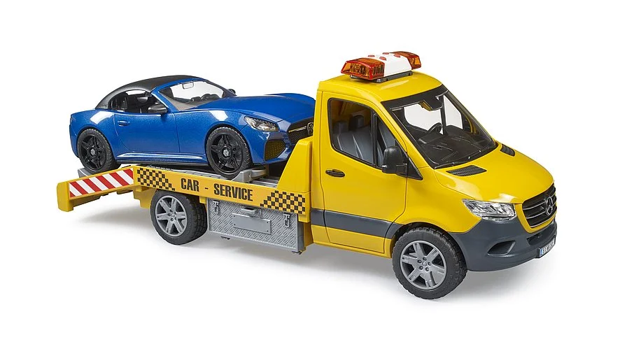 BRUDER MB Sprinter autovejis yra rodsteris, 02675