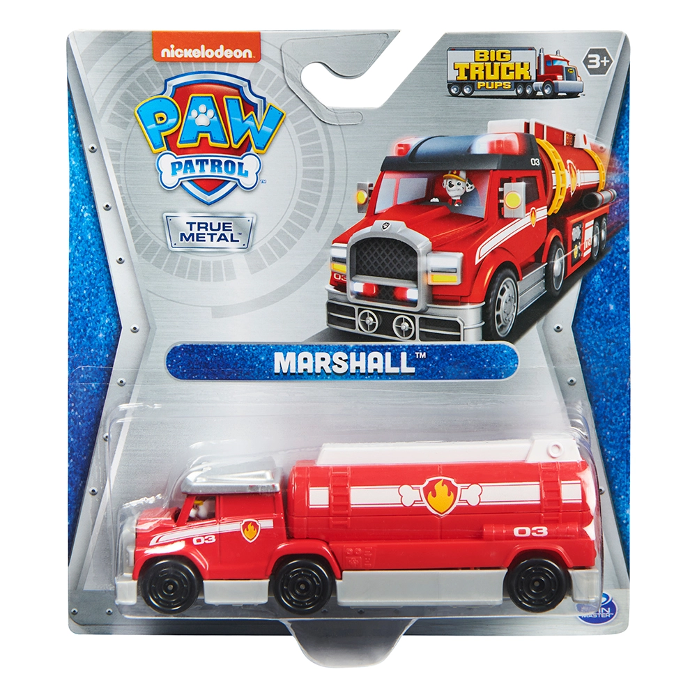 PAW PATROL 1:55 transporto priemonė Big Truck Marshall, 6063793