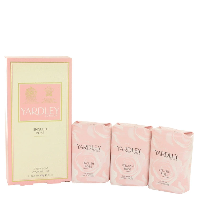 Yardley London English Rose Yardley 3 X 104 ml Luxury Soap 104 ml for Women