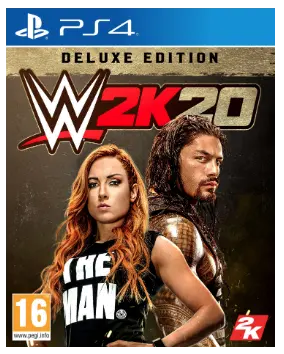 Kompiuterinis žaidimas WWE 2K20 Deluxe PS4