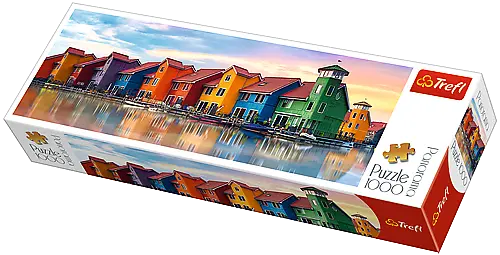 TREFL panoraminė dėlionė „Groningenas“, 1000 det.