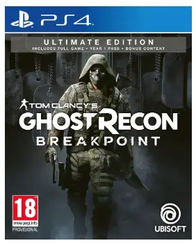 Kompiuterinis žaidimas Tom Clancy's Ghost Recon Breakpoint ULTIMATE edition PS4