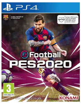 Kompiuterinis žaidimas eFootball Pro Evolution Soccer 2020 PS4