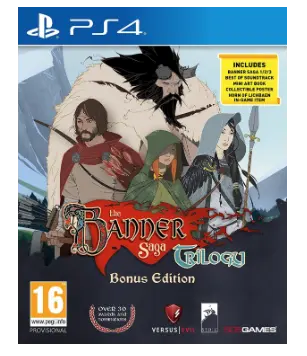 Kompiuterinis žaidimas The Banner Saga Trilogy: Bonus Edition PS4