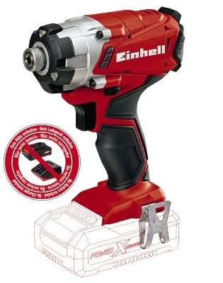 Einhell TE-CI 18/1 Li-solo Beraktė Juoda, Pilka, Raudona