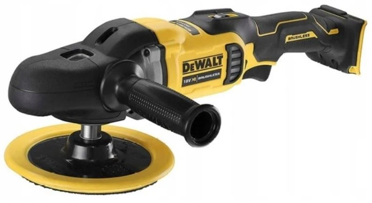 DEWALT DCM849N-XJ automobilio poliravimo mašinėlė 180 mm 18V Juoda, Geltona