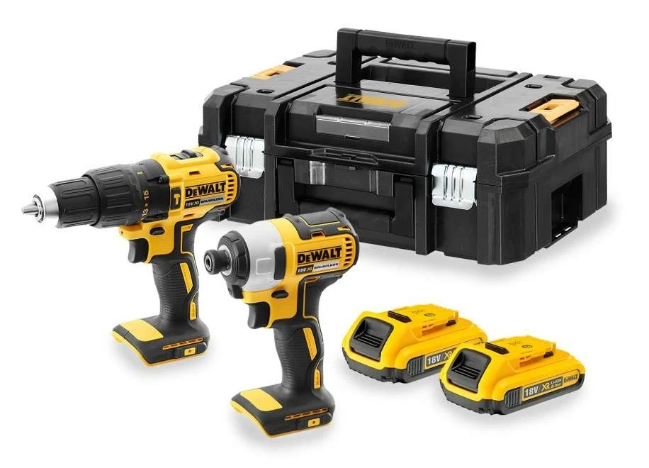DEWALT DCK2060D2T-QW 18V akumuliatorinių elektrinių įrankių rinkinys