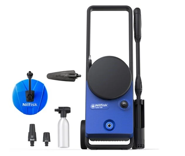 Nilfisk Core 130-6 PowerControl - PCA EU slėginis plautuvas Vertikaliai Elektrinis 462 l/h Juoda, Mėlyna