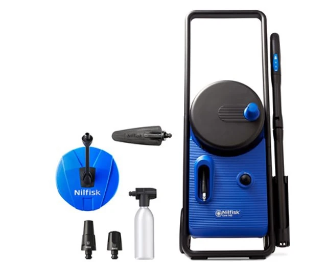 Nilfisk Core 140-8 PowerControl In-Hand PCA EU slėgioinis plautuvas Vertikaliai Elektrinis 474 l/h 1800 W Mėlyna