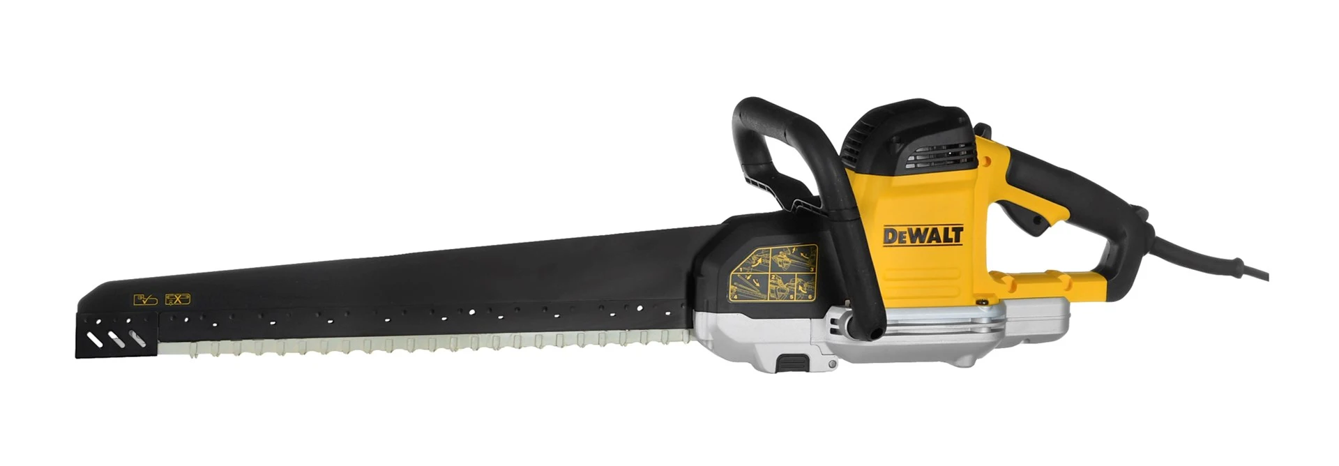 DEWALT DWE 399 tiesinis „Aligatorius“ pjūklas