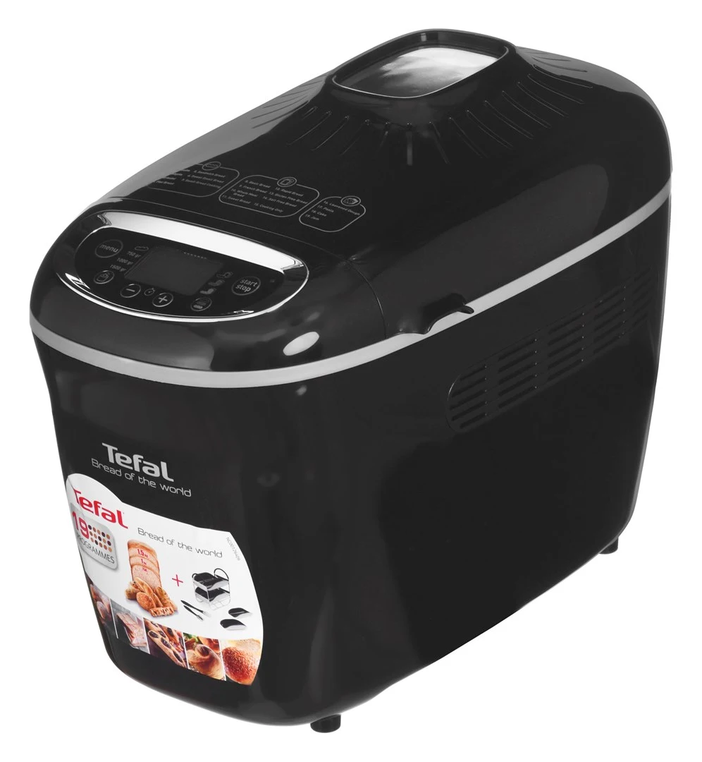 Tefal PF611838 duonkepė 1600 W Juoda