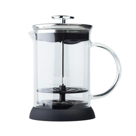 Bialetti Cappuccinatore Vetro 6tz rankinis pieno plakiklis 330ml