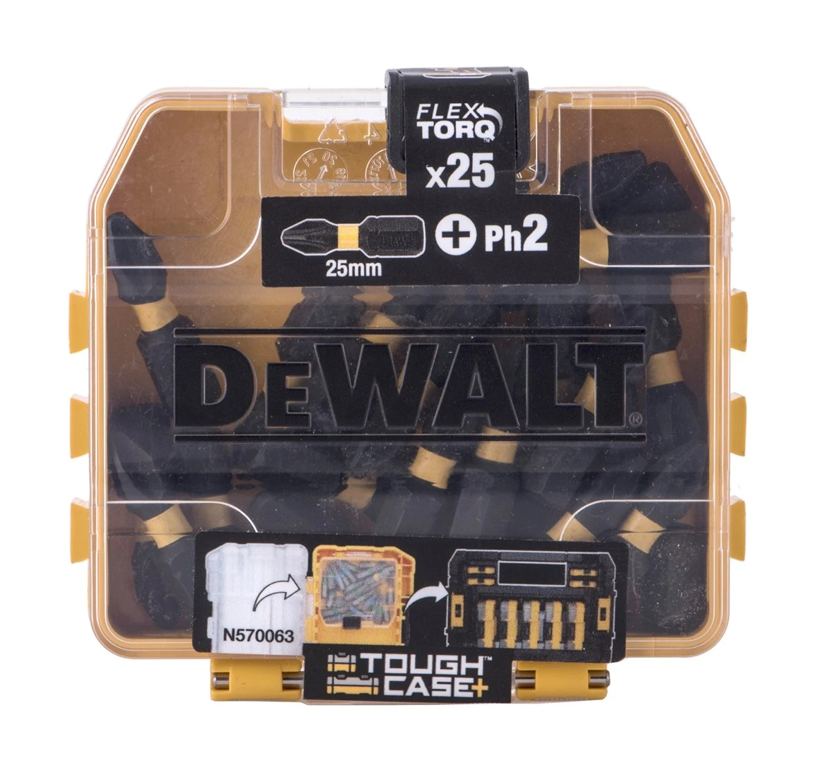 Atsuktuvo antgaliai 2x25/25 vnt. DT70555T DEWALT