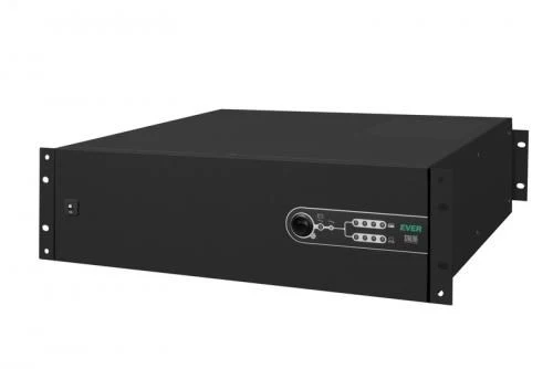 Ever SINLINE 2000 (2000VA/1300W, AVR, 6x IEC, 19" 3U) juoda