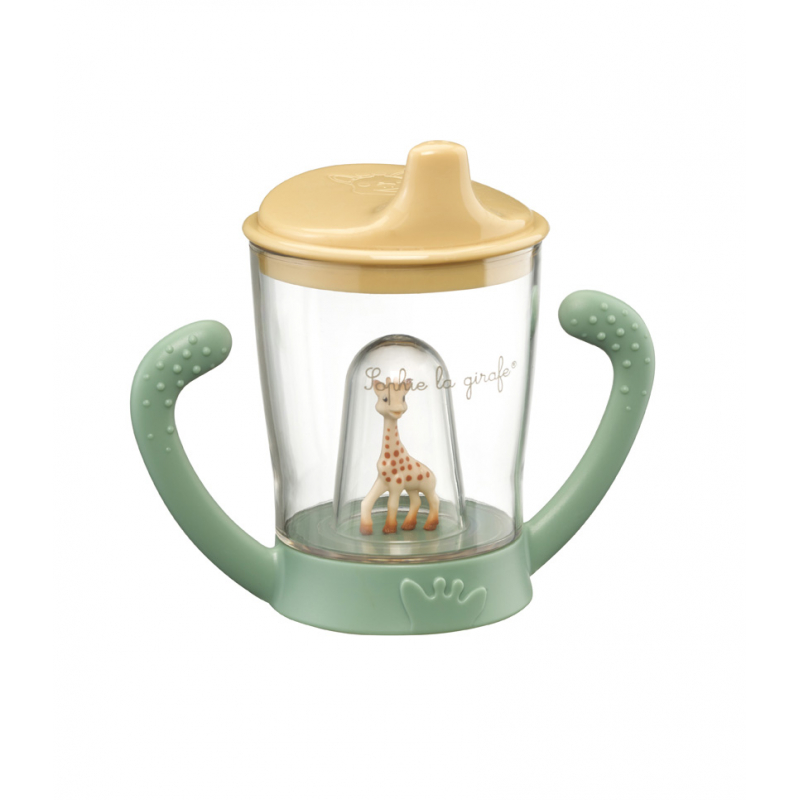 VULLI neišsilejantis puodelis SOPHIE LA GIRAFE (BPA free), 6m+, 010409
