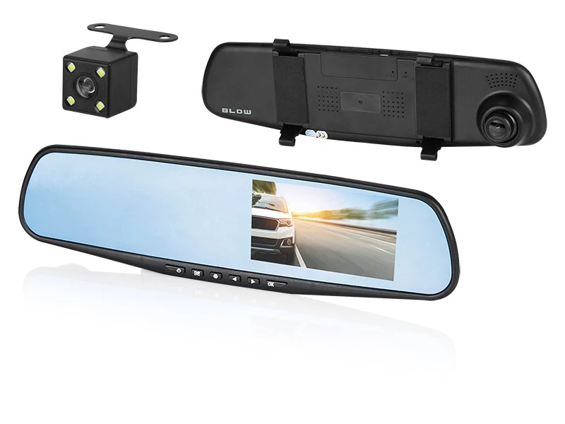 BLOW BLACKBOX DVR F600 prietaisų skydelio vaizdo kamera Juoda
