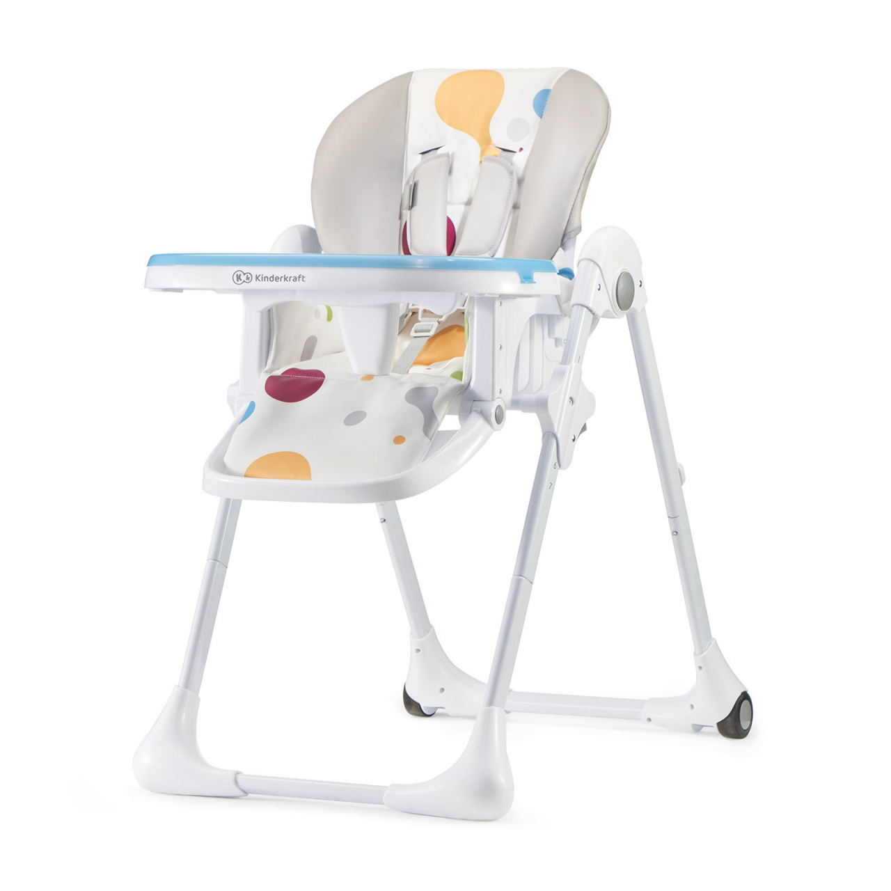 KINDERKRAFT maitinimo kėdutė YUMMY, multicolor