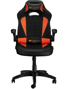Žaidimų kėdė Canyon CND-SGCH2, Black/Red
