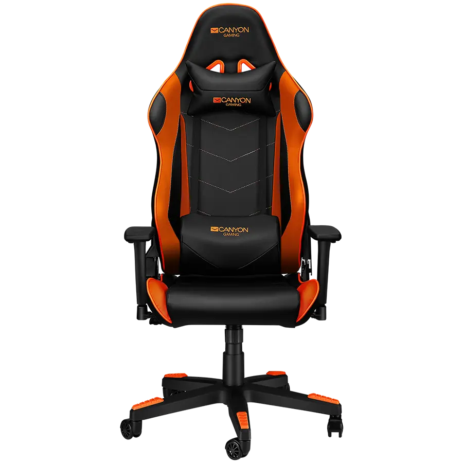Žaidimų kėdė Canyon CND-SGCH4, Black/Orange