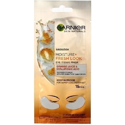 Exciting eye mask with orange juice and  Eye Tissue Mask  6 g