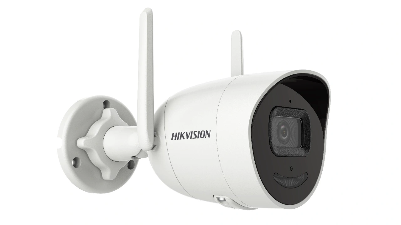 Hikvision IP kamera DS-2CV2041G2-IDW(E) F2.8 Bullet, 4MP, WiFi, FOV95, H265, IR iki 30m, IP66, balta