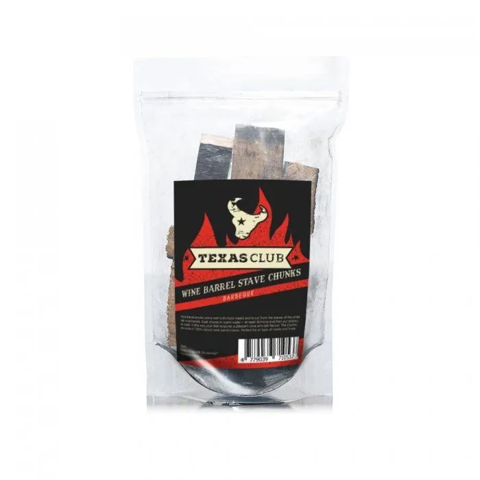 Ąžuolinių vyno statinių rūkymo kaladėlės 15 vnt. Kamado Bono