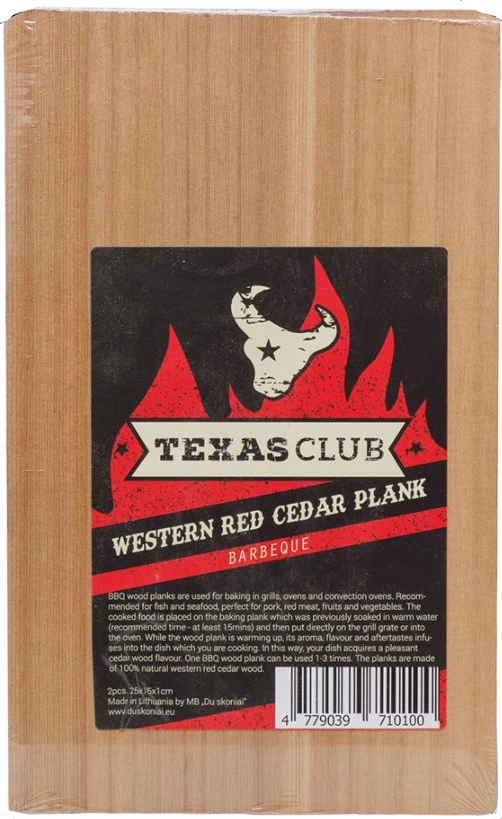 Aromatinė kedro kepimo lentelė