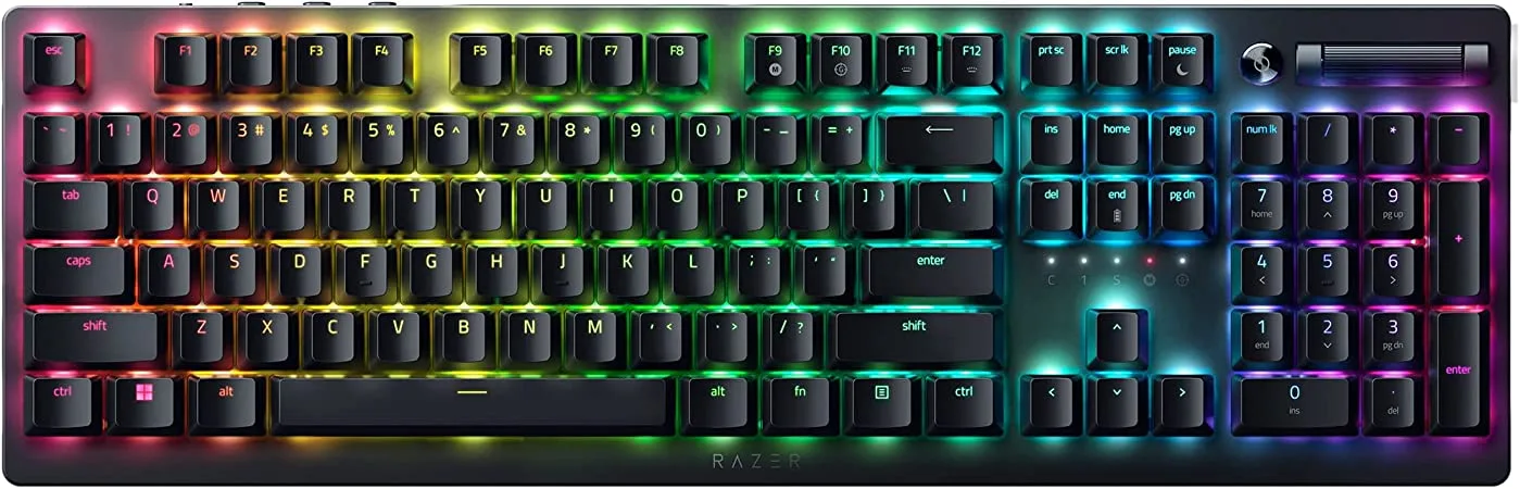 RAZER DeathStalker V2 (Red Switch) žaidimų klaviatūra US RZ03-04500100-R3M1