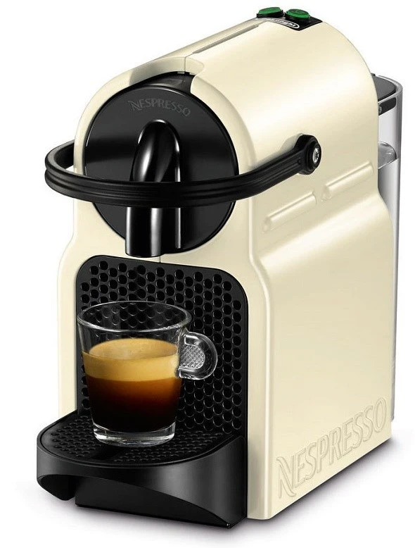 Kapsulinis kavos aparatas Nespresso Inissia EN 80 CW, kreminis